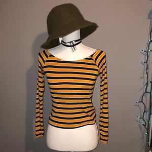 Long Sleeve Striped Shirt